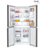 یخچال فریزر-ساید-بای-ساید-ایکس ویژن-مدل-tf540--با-درب-باز