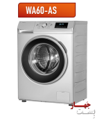 ماشین لباسشویی ایکس ویژن مدل WA60-AS سه رخ چپ
