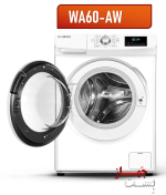 ماشین لباسشویی ایکس ویژن مدل WA60-AW درب باز از روبرو