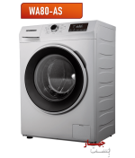 ماشین لباسشویی ایکس ویژن مدل wa80 as سه رخ چپ